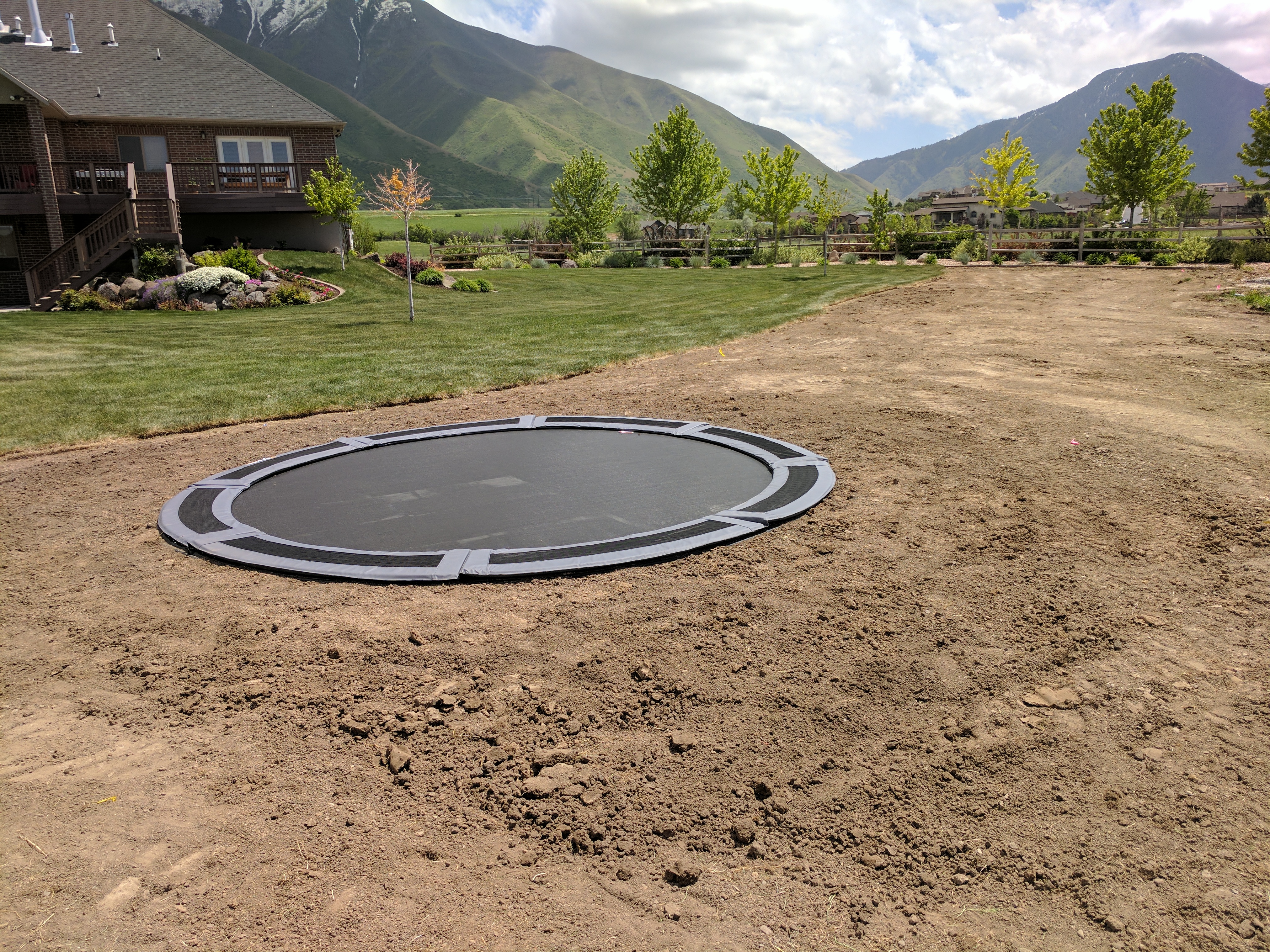 Trampoline Holes Utah InGround Trampoline Installations